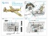 Quinta Studio QD32202 Macchi MC.202 Folgore Late 3D-Printed & coloured Interior on decal paper (Italeri) 1/32
